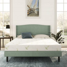 Load image into Gallery viewer, Anula King Green Tea Infused 12&quot; Memory Foam Mattress