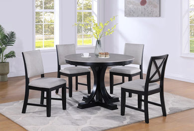 Harriet Transitional 5pc Dining Room Set