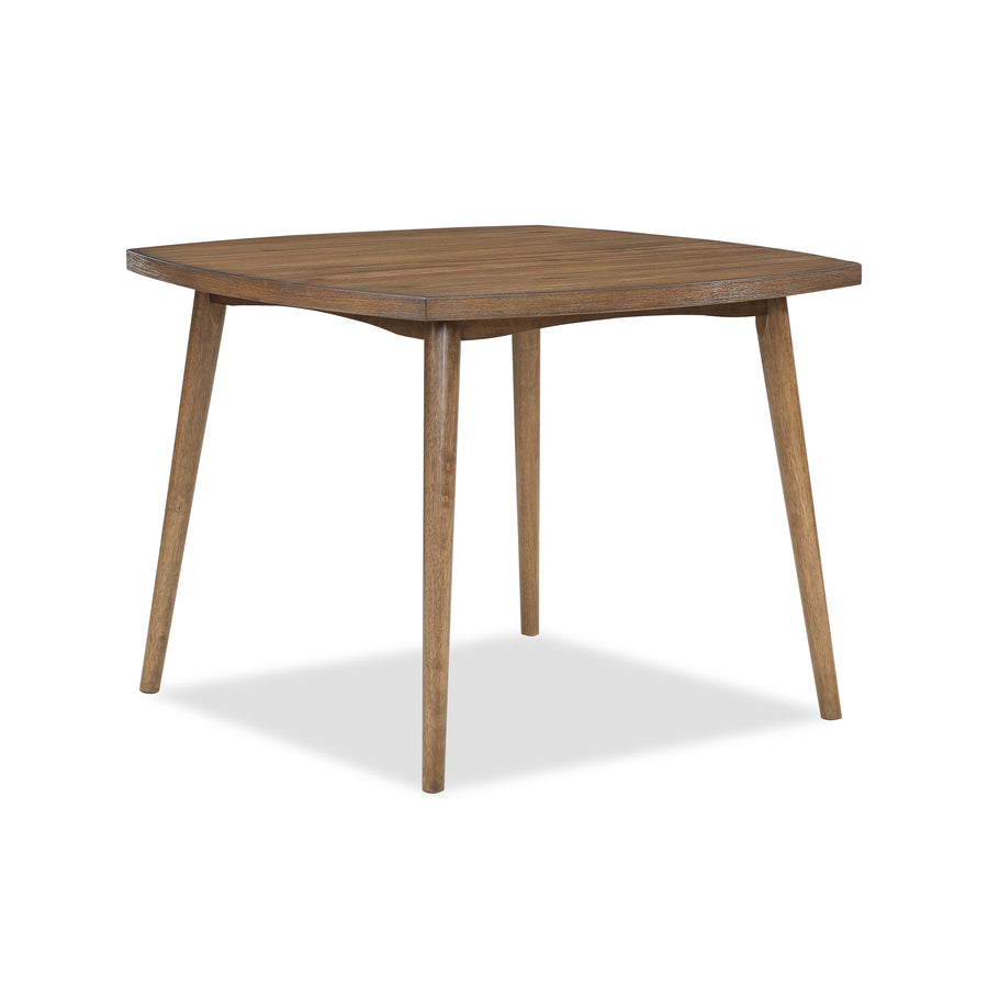 Weldon Brown Square Dining Set 2214