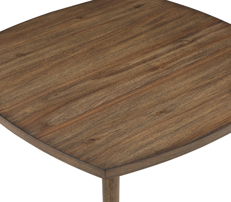 Weldon Brown Square Dining Set 2214