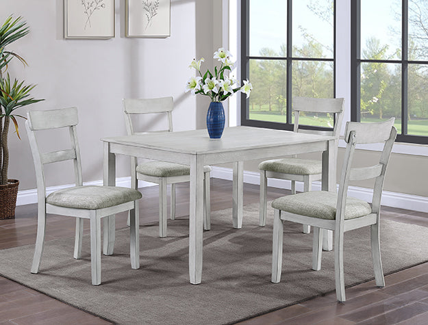 Henderson White 5pc Dining Set 2754