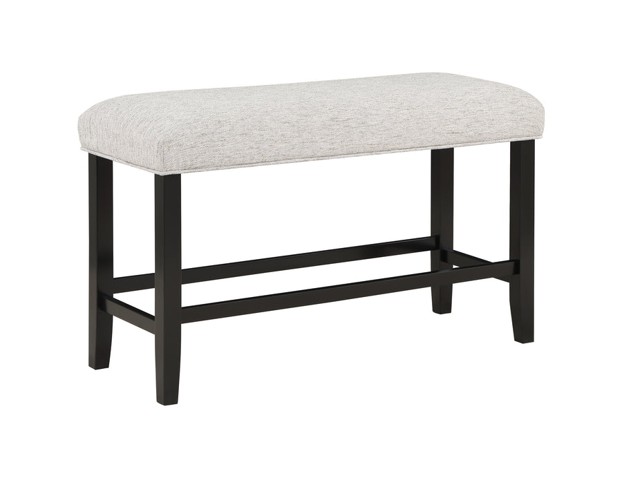 Dary Brown/Black Finish Counter Height Set 2620