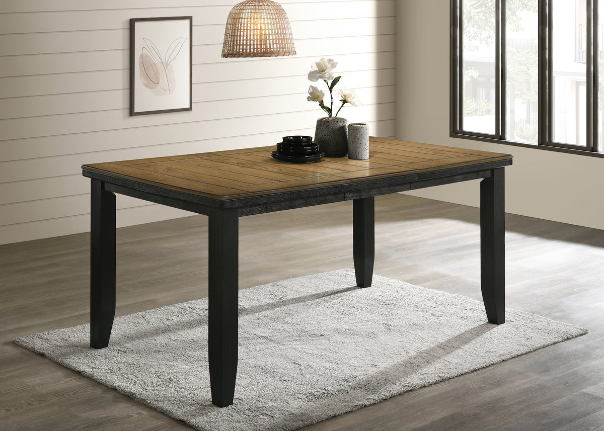 Bardstown Charcoal/Brown/Wheat Counter Height Set 2752