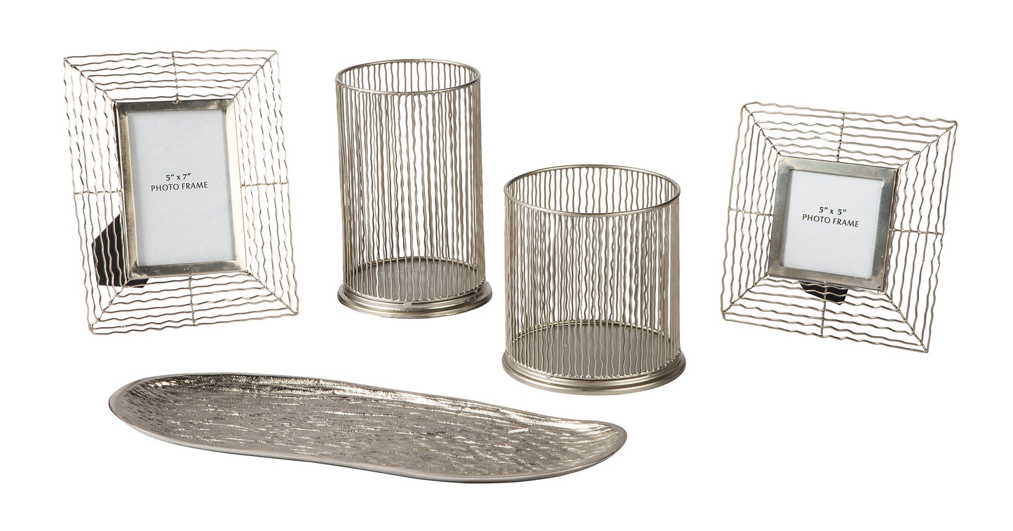 Dympna Silver Finish Set A2C0115