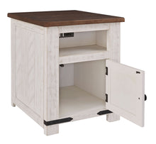 Load image into Gallery viewer, Wystfield White/Brown End Table T969