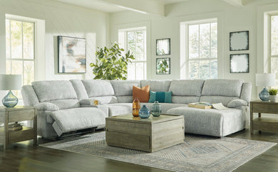 McClelland Gray Reclining Sectional 29302