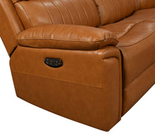 Load image into Gallery viewer, Fresno Camel POWER Reclining Sectional S7572