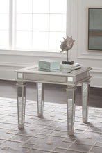 Load image into Gallery viewer, Tessani Silver End Table T099
