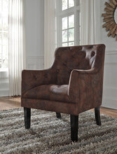 Load image into Gallery viewer, Drakelle Mahogany Accent Chair A3000051