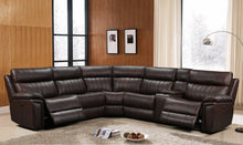 Load image into Gallery viewer, Fresno Brown POWER Reclining Sectional S7572