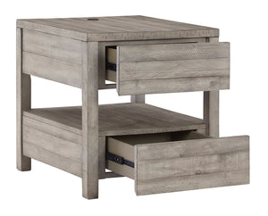 Naydell Grey End Table T996-3