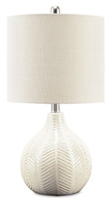 Load image into Gallery viewer, Rainermen Off White Table Lamp L180024