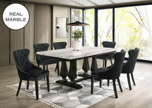 Load image into Gallery viewer, Paro Black (GENUINE MARBLE)  Dining Set