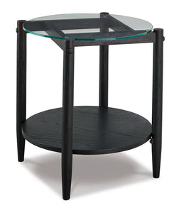 Westmoro Black End Table T331-6