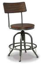 Load image into Gallery viewer, Odium Rustic Brown  Barstool D284-224 Set of 2
