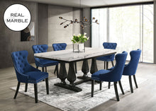Load image into Gallery viewer, Paro Blue (GENUINE MARBLE)  Dining Set