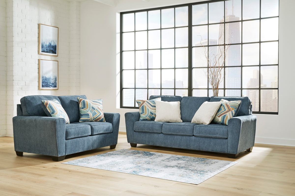 Cashton Blue Living Room Set
40605