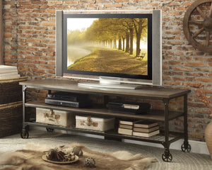 Millwood Natural/Rustic 65" TV Stand 50990