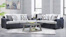 Load image into Gallery viewer, 7400 Charcoal Sofa and Loveseat