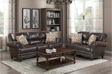 Load image into Gallery viewer, Milford Brown Sofa and Loveseat 9268