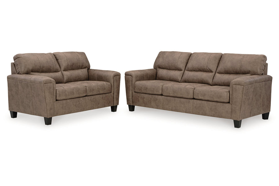Navi Fossil Sofa & Loveseat 94004