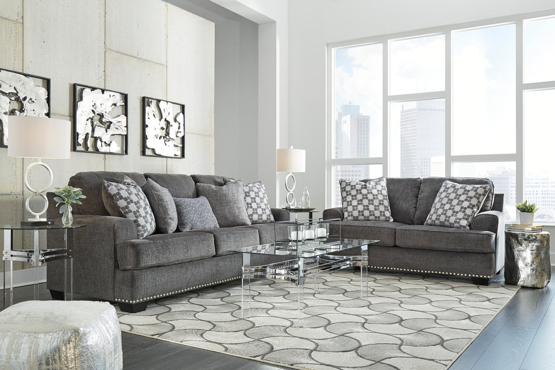 Locklin Carbon Sofa and Loveseat 95904
