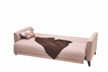 Load image into Gallery viewer, Alto Sand 3-Seater Sofa Bed with Storage
