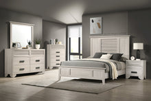 Load image into Gallery viewer, Sarter White Panel Bedroom Set B4740