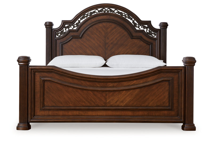 Lavinton Brown Poster Bedroom Set B764