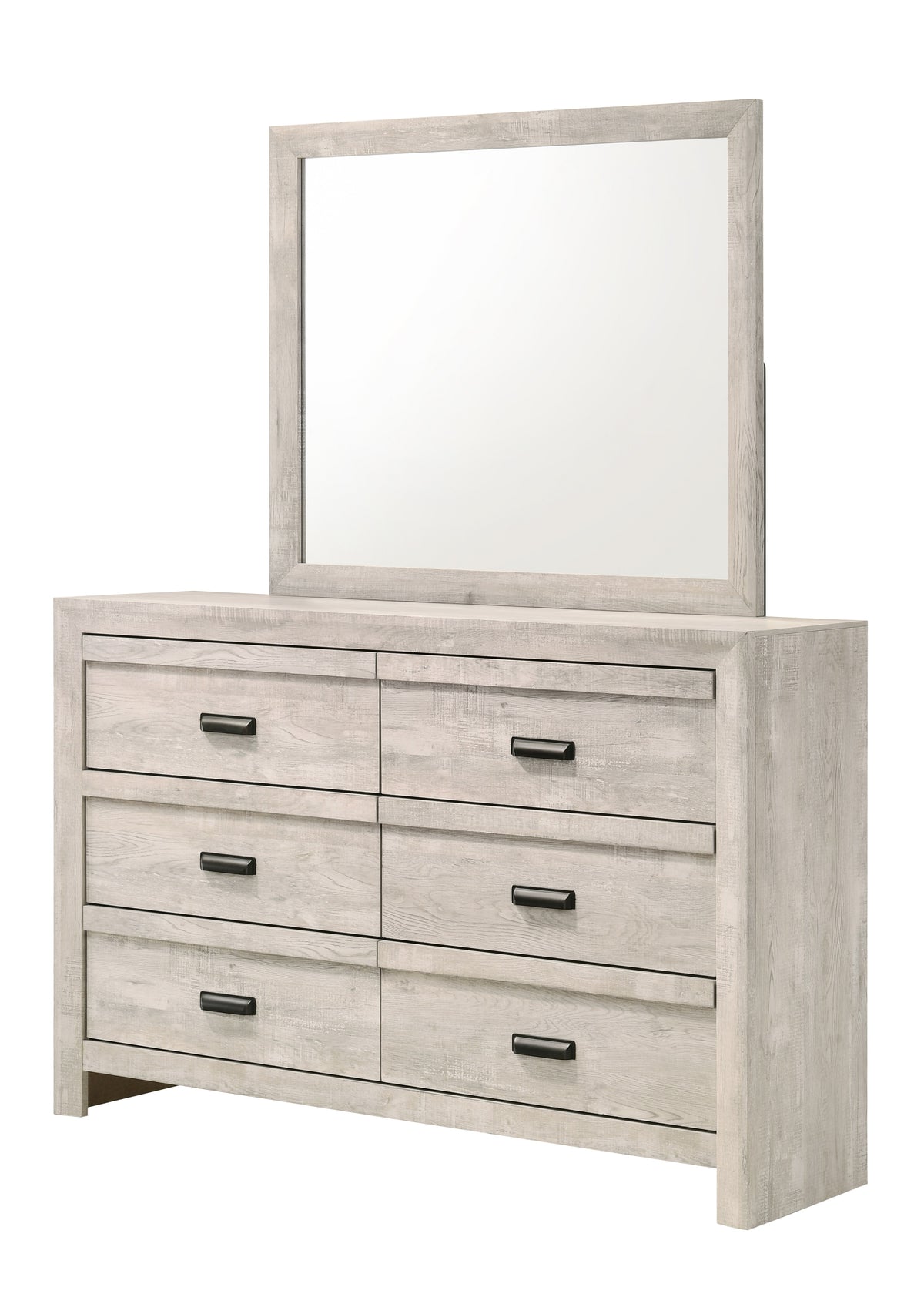 Valor Beige Finish Panel Bedroom Set B9330