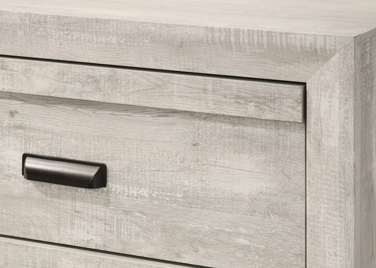 Valor Beige Finish Panel Bedroom Set B9330