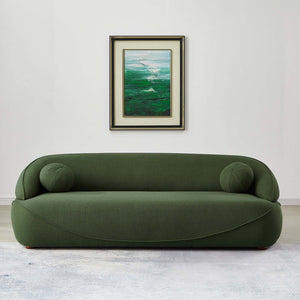Andrew Green Japandi Style Boucle Sofa
