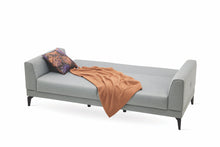 Load image into Gallery viewer, Cordell Light Gray 3-Seater Sofa Bed