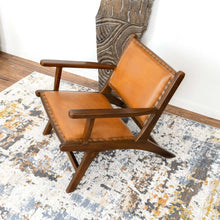 Load image into Gallery viewer, Daniel Tan Leather Arm Chair