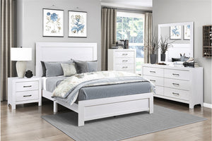 Corbin White Panel Bedroom Set 1534