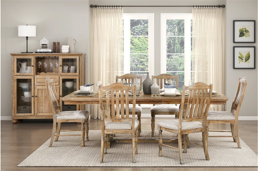 Weatherford Wheat Finish Dining Room Set 5904
