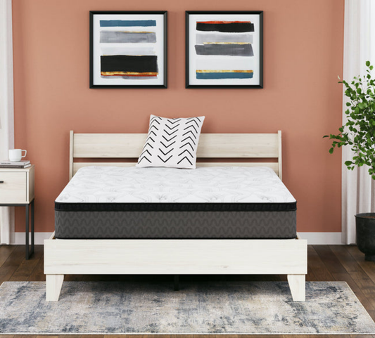 Ashley 12 Inch Pocketed Hybrid White Queen Mattress M590