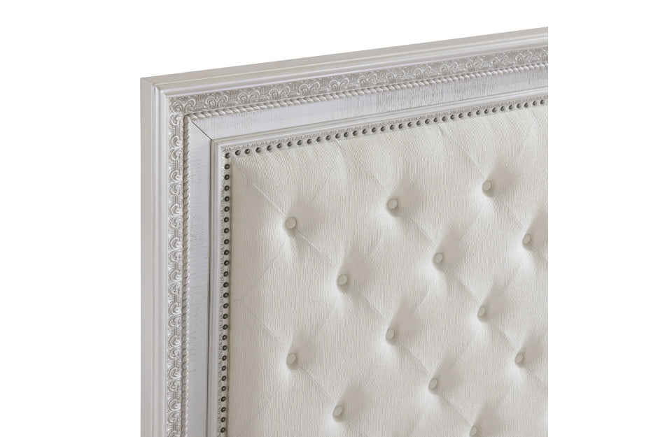 Theodore White Panel Bedroom Set 1596