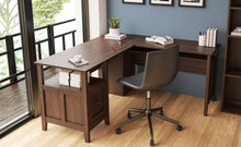 Load image into Gallery viewer, Camiburg Warm Brown Office Desk