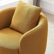 Load image into Gallery viewer, Dylan Dark Yellow Boucle Lounge Chair