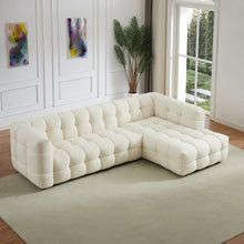 Load image into Gallery viewer, Morrison Right Sectional Sofa (Cream Boucle)