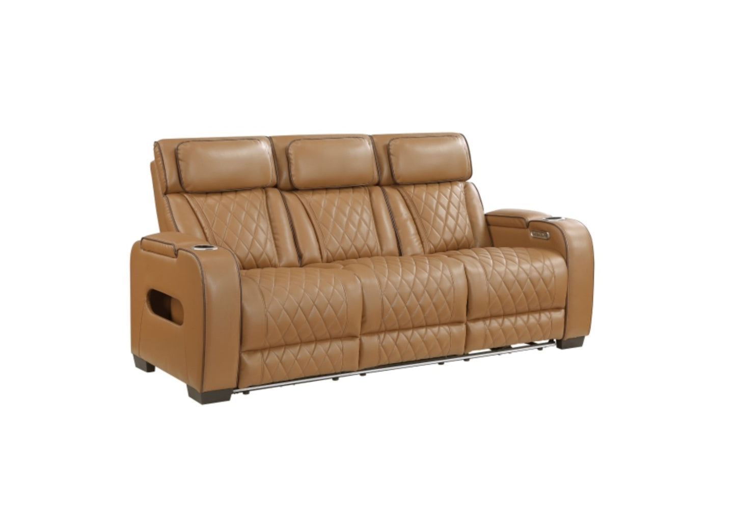 Fairway Brown POWER/LED 3pc Reclining Set 9516