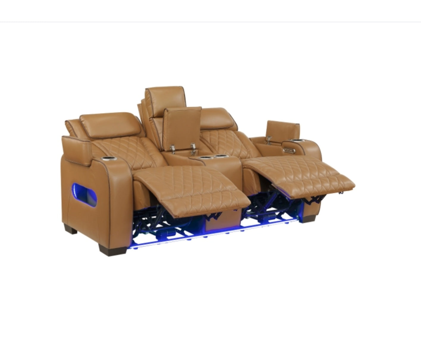 Fairway Brown POWER/LED 3pc Reclining Set 9516