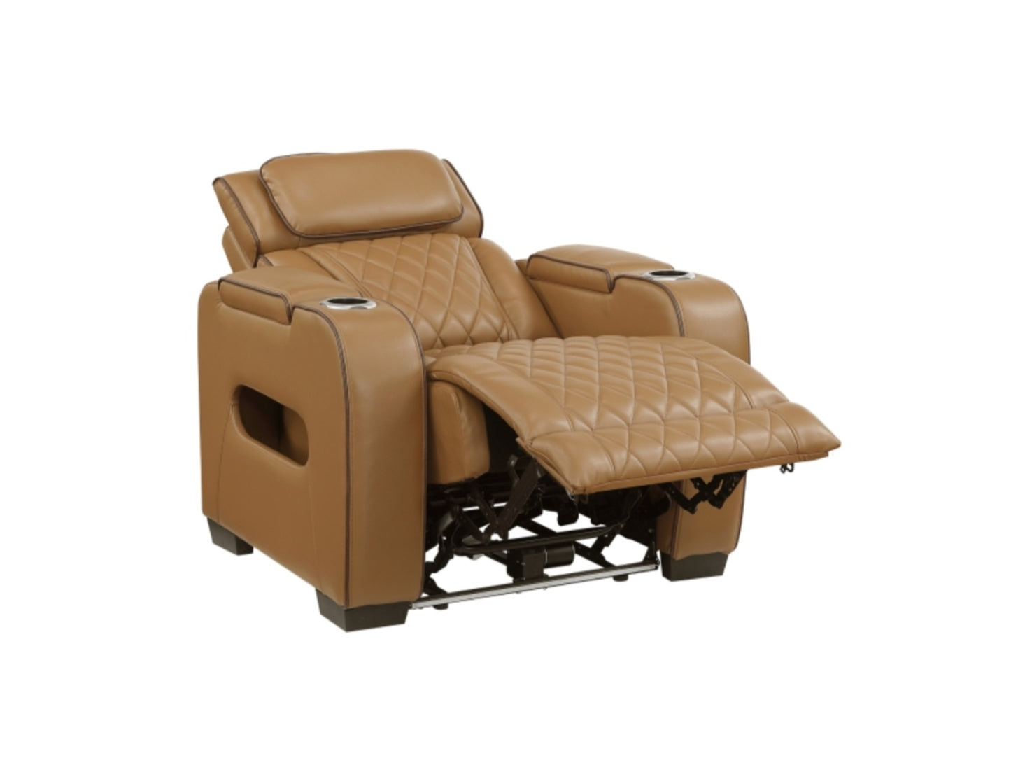 Fairway Brown POWER/LED 3pc Reclining Set 9516