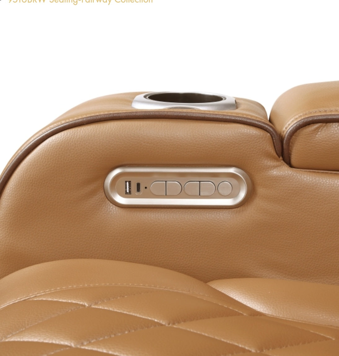 Fairway Brown POWER/LED 3pc Reclining Set 9516