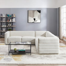Load image into Gallery viewer, Solo Cream Boucle Modular Corner Sectional