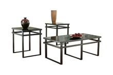 Load image into Gallery viewer, Laney Black 3pc Table Set T180