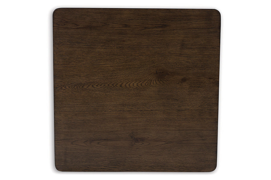 Veramond Dark Brown Coffee Table and 2 End Tables T694