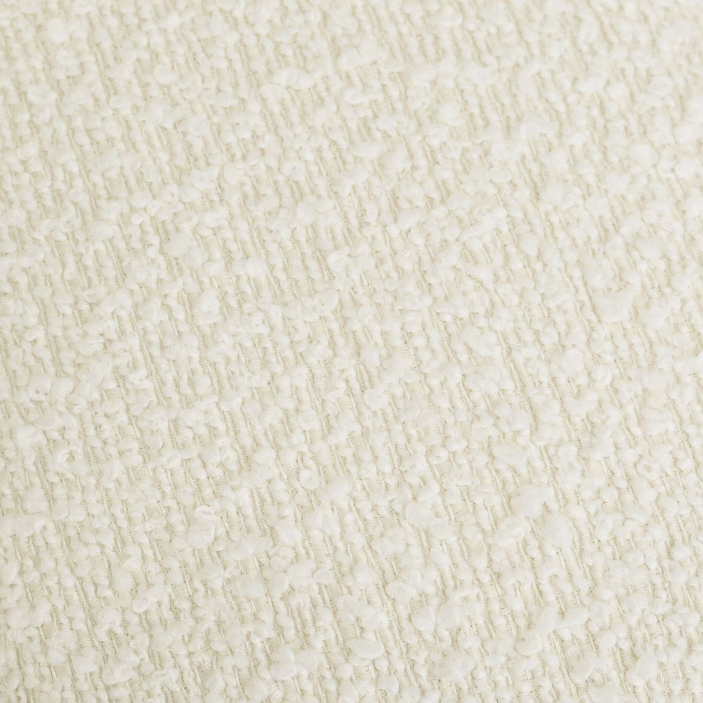 Melissa 91" Mid-Century Modern White Boucle Sofa