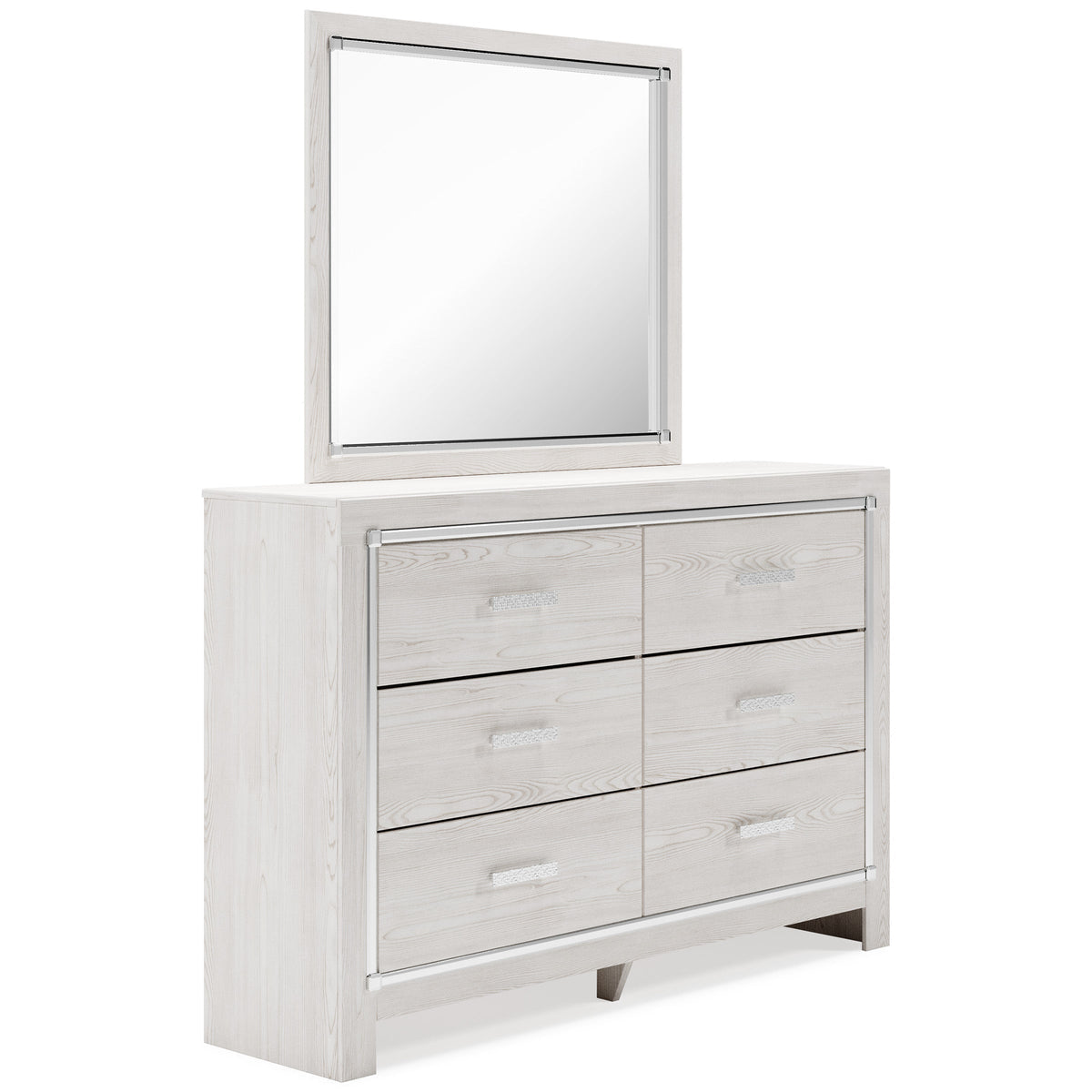 Altyra White LED Upholstered Platform Bedroom Set
B2640